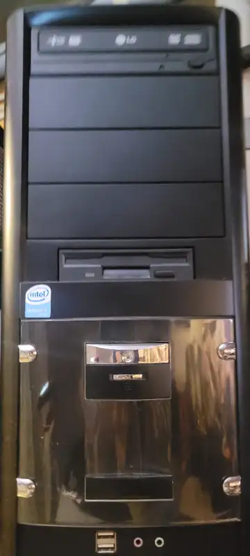 LG computer tower. Desktop computer. CPU. PC, View more
