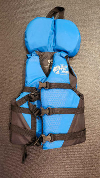 Blue Bass Pro Shops youth life jacket