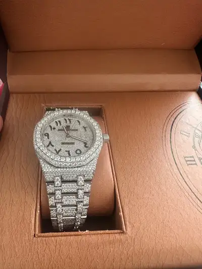 Fully iced premium quality watch