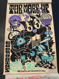 THE MAKE-UP soul punk rock band concert poster 