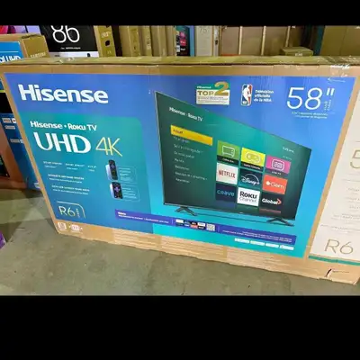 Hisense 58" Roku TV, View more
