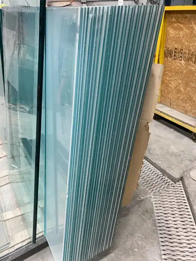 Glass on racks 48” x 65” lites