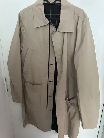 Under Armour men's trench coat, reversible collab men's coat S, View more