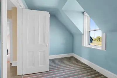 Older Large Victorian style home. Bathroom and kitchen shared. Unfurnished. Perfect location for ind...