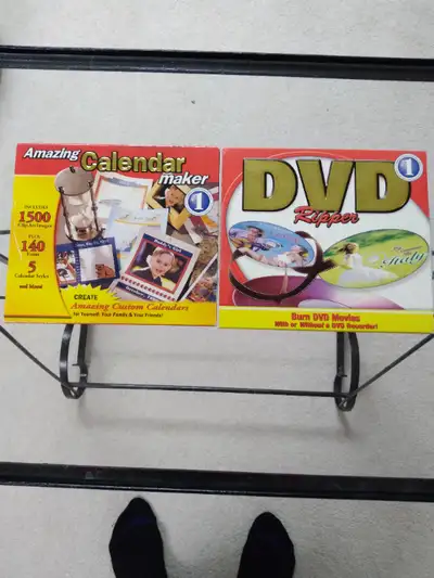 DVD's for making calendars and Butni g Movies on a DVD. New still in packages never used. Excellent...