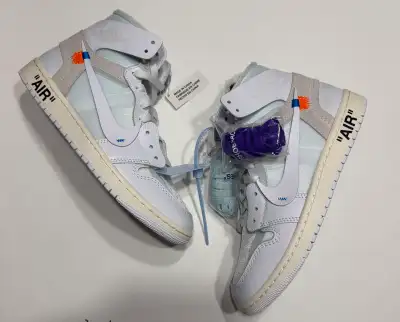 Jordan 1 Retro High Virgil Abloh Alaska , View more
