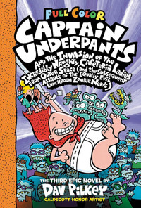 The Adventures of Captain Underpants FULL COLOR Third HARD Cover