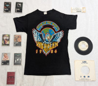 Van Halen - 1 Vinyl + 1 Concert Stub + 1 Concert Shirt + MORE...