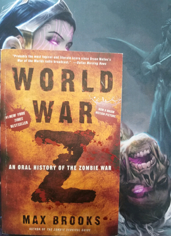 World War Z Book in Fiction in Mississauga / Peel Region