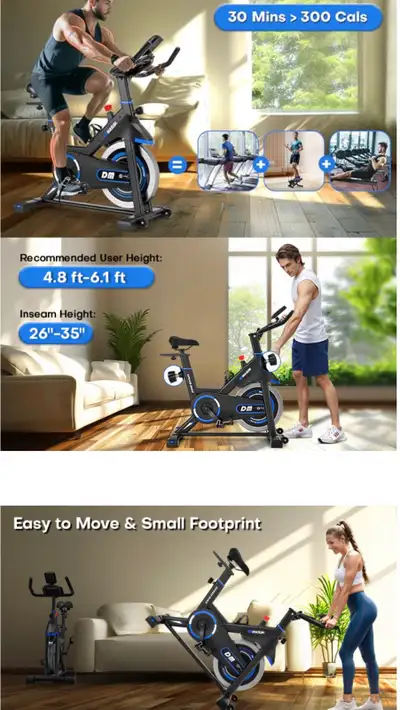 exercise bike, View more