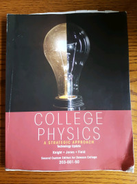 COLLEGE PHYSICS TEXTBOOK SOFTCOVER