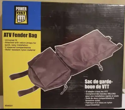 Powerfist ATV Fender Bag Storage Pouch, View more