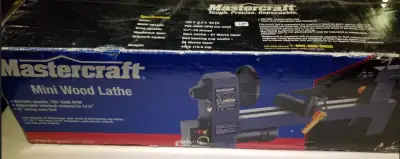 Mastercraft Mini Wood Lathe - As Is, View more