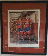 Montreal Canadiens lithograph 