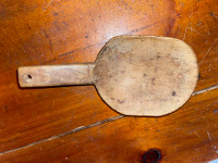 Antique Wooden  Butter Paddle / Scoop / Spoon