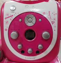 Lexibook Barbie Poratable CD Karaoke Player Speaker ***READ DESC