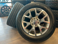 39. 2024 GMC yukon Sierra Chevy Tahoe silverado rims and tires