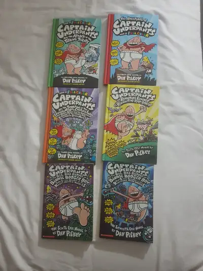 Captain Underpants graphic novels - suggested for grades 2 - 5+, View more
