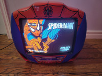 Rare 13" Spider-Man CRT TV DVD Combo