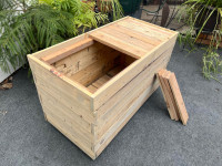 Hand-crafted Wood Planter for Sale