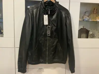 Men’s Leather Jacket - Size medium - New, View more