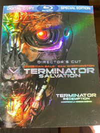 Blu-ray Terminator Salvation director’s cut 3 dvd