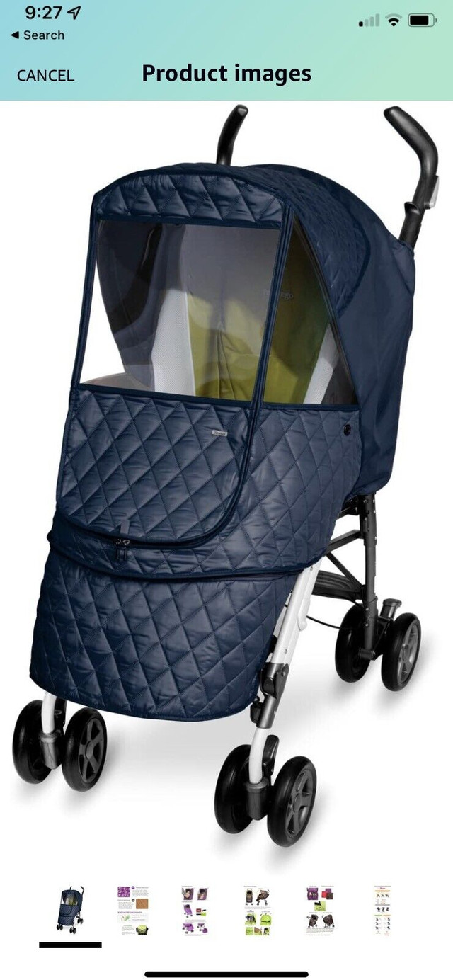Manito Stroller Cover Shield in Strollers, Carriers & Car Seats in Oshawa / Durham Region