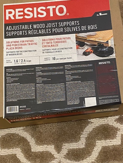 Supports réglables pour solives de bois (10), View more