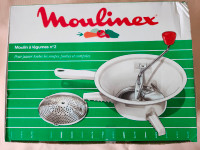 Vintage Moulinex Rotary Vegetable Food Mill Processor No2