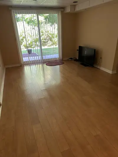 Cozy 1 bedroom basement apartment in townhouse. Single occupancy. Separate entrance, plus walkout to...