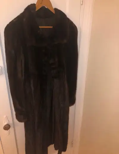 Brown Mink coat, View more