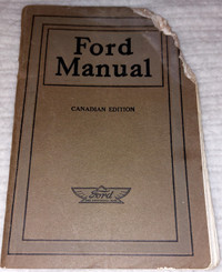 1919 FORD Owners Service Manual