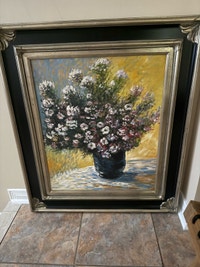 Framed Floral Painting 28x32 inches  Oakville / Halton Region Toronto (GTA) Preview