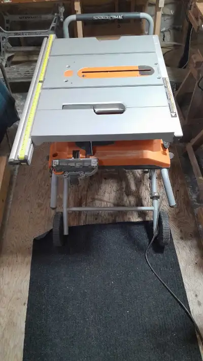 Ridgid Table Saw, View more