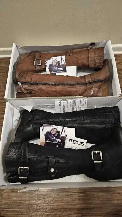 New ladies leather boots MJUS 36, View more