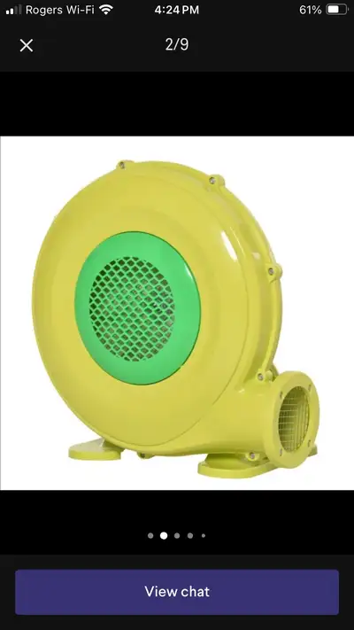Electric Air Blower 450-Watt Fan Blower, View more