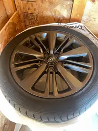 17" Subaru WRX OEM Alloy Rims w/ Tires (5x114.3) 235/45R17