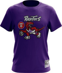  Toronto Raptors Mitchell & Ness Aape Bape Purple HWC T Shirt XL