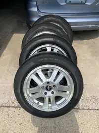Mustang rims and tires