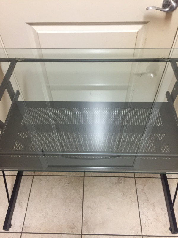 Computer Table - Glass Top / Steel Frame - New in Other Tables in Kingston - Image 3