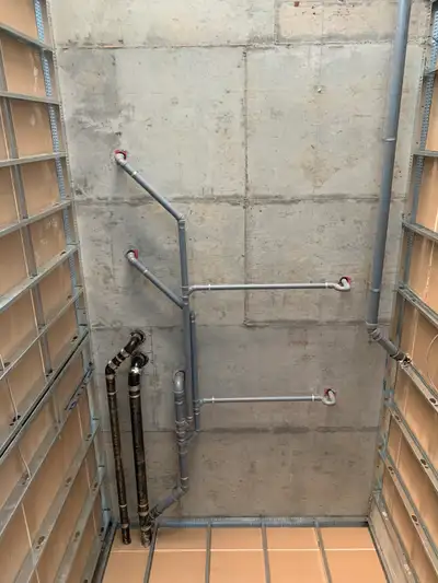 Journeyperson plumber offering plumbing service, View more
