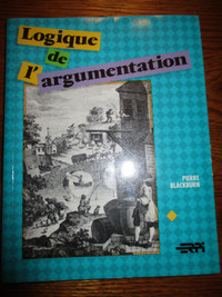 Livre "Logique de l'argumentation" par Pierre Blackburn