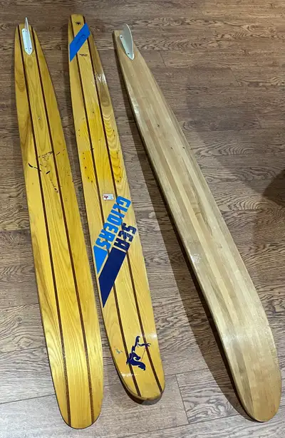 Free wooden water ski boards (3 total), View more