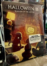 Halloween III: Season of the Witch (Sealed Steelbook Bluray)
