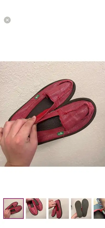 Sanuk women 5 pink shoes , View more