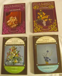 Flower Arranging Instruction Cards, 4 packs