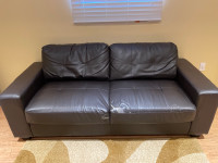 Bonded leather couch 
