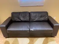 Bonded leather couch 