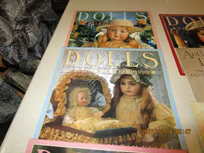 VINTAGE COLLECTIBLE DOLL CALENDARS, View more
