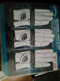 Golfers glove